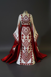 Pre-Order Customized Bridal Dress with Overskirt
