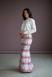 Pre-Order Customized Luxury Long Fully Embroidered Maxi Skirt
