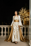 Pre-Order Customized Bridal Dress with Overskirt