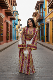 Sitt Al-Kul Thobe Embroidered Palestinian Fellahi