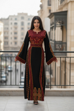 Simply Black Thoub Embroidered Palestinian