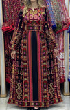New 2024 Malacca Majdalway Embroidered Palestinian Fellahi Thobe