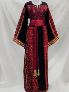 The legend Manajel Primo Heavy Embroidered Palestinian Fellahi Thobe