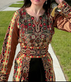 New Collections Embroidered Palestinian Fellahi Thobe