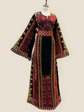 The legend Manajel Primo  Embroidery Palestinian Fellahi Thobe