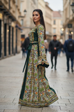The Imperial Emerald Grace Fully Embroidery Thobe