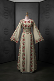 Blooming Elegant Thoub Embroidered Palestinian Thobe
