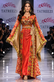 The Winged Metallic Palestinian Coral Burnt Terracotta Thoub