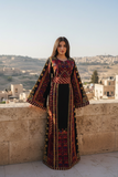 The legend Manajel Primo  Embroidery Palestinian Fellahi Thobe