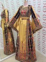 Load image into Gallery viewer, The Diamond Satin Luxury Tatreez Thobe
