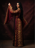 Al-Orjowan Burgandy The Winged Thobe