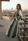 Eid collection Elegant Embroidered Palestinian Dress
