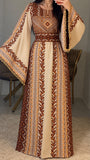Palestinian Brown Olive Embroidery