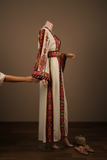 2-Piece Embroidered Cardigan Abaya