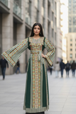 The Emerald Silk Thobe Palestine Thoub