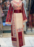 Beautiful Modern cream Embroidery Thoub