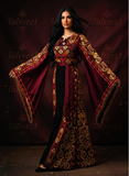 Al-Orjowan Burgandy The Winged Thobe