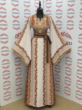 Palestinian Brown Olive Embroidery