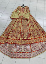 Load image into Gallery viewer, Fluffy Bridal Thoub Multicolor  Stone Embroidery Thobe
