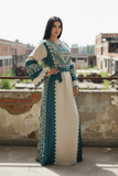 Eid collection Elegant Dress Embroidered Palestinian Dress