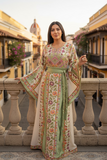 Simply Elegant Thoub Embroidered Palestinian Thobe