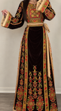 Malacca Brown Silk Velvet