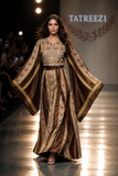 The Coffee Embroidered Palestinian Thobe