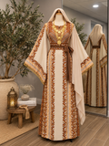 Palestinian Brown Olive Embroidery