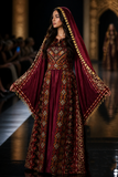 Al-Orjowan Burgandy The Winged Thobe