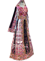 Load image into Gallery viewer, Bridal Thoub Multicolor Stone Embroidery Thobe
