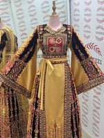 Load image into Gallery viewer, The Diamond Satin Luxury Tatreez Thobe
