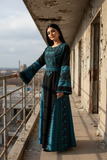 Eid collection Elegant Embroidered Palestinian Dress