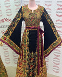 The Royal Queen Thoub Golden Embroidery