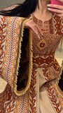 Palestinian Brown Olive Embroidery