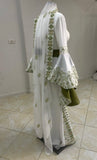 Pre-Order Customized Bridal Dress with Overskirt