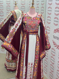 Stunning Embroidery Traditional Embroidered Palestinian Fellahi Thobe