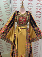 Load image into Gallery viewer, The Diamond Satin Luxury Tatreez Thobe
