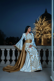 Pre-Order Customized Bridal Dress with Overskirt
