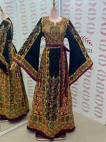 Load image into Gallery viewer, The Royal Queen Thoub Golden Embroidery
