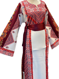 Traditional Embroidered Palestinian Thobe