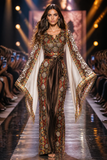 Ghazal The Winged Warm Espresso with Olive Accents Thoub
