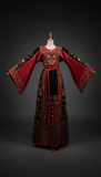 Red Embroidery The Sultanah Collection Palestine Thoub