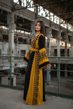 Eid collection Elegant Embroidered Palestinian Dress