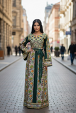 The Imperial Emerald Grace Fully Embroidery Thobe