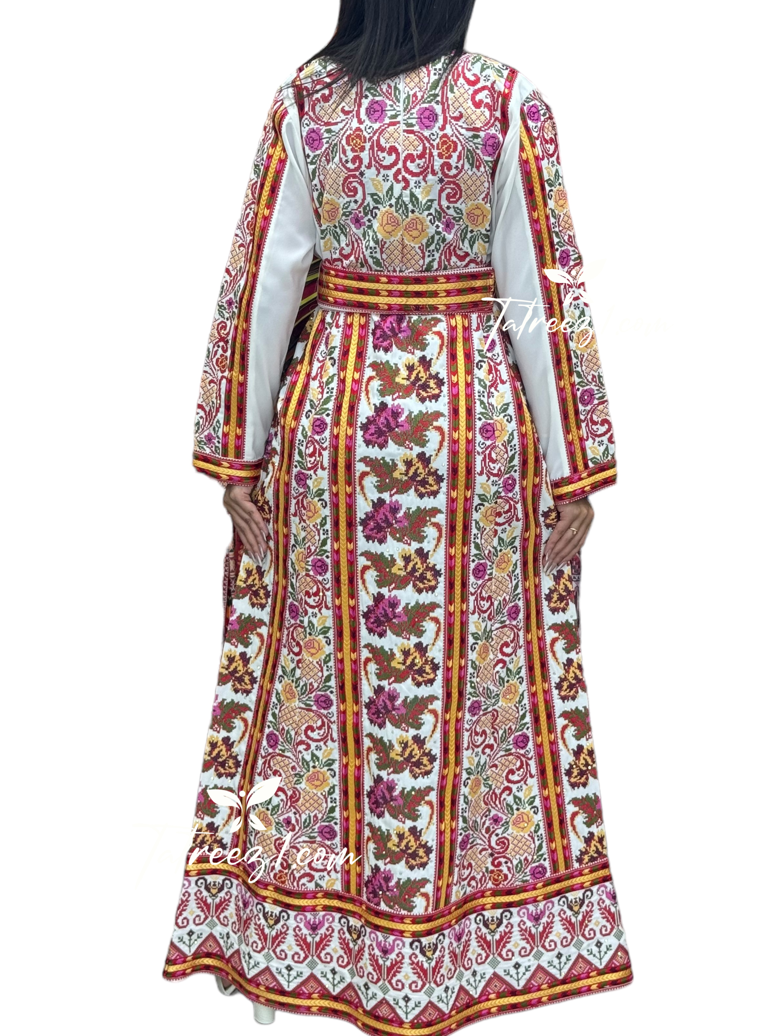 New Collcation Beautiful Elegant Fully Embroidery Thoub