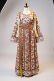 Rose Embroidered Palestinian Thobe