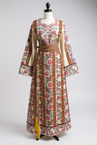 Rose Embroidered Palestinian Thobe