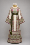 Palestinian Wildflower Thobe Set – with Shawl & Belt 🌿🌸