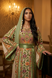 Simply Elegant Thoub Embroidered Palestinian Dress