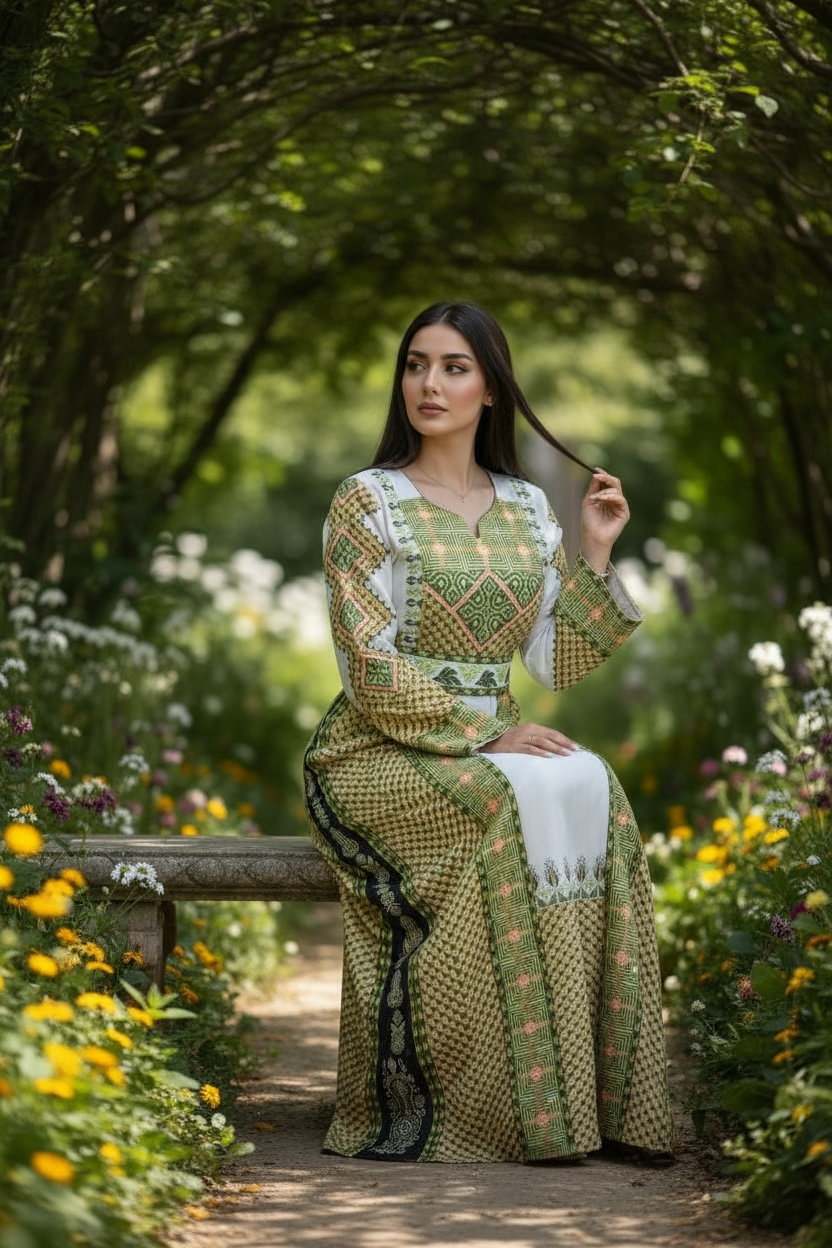 The Olive of the Land Thawb